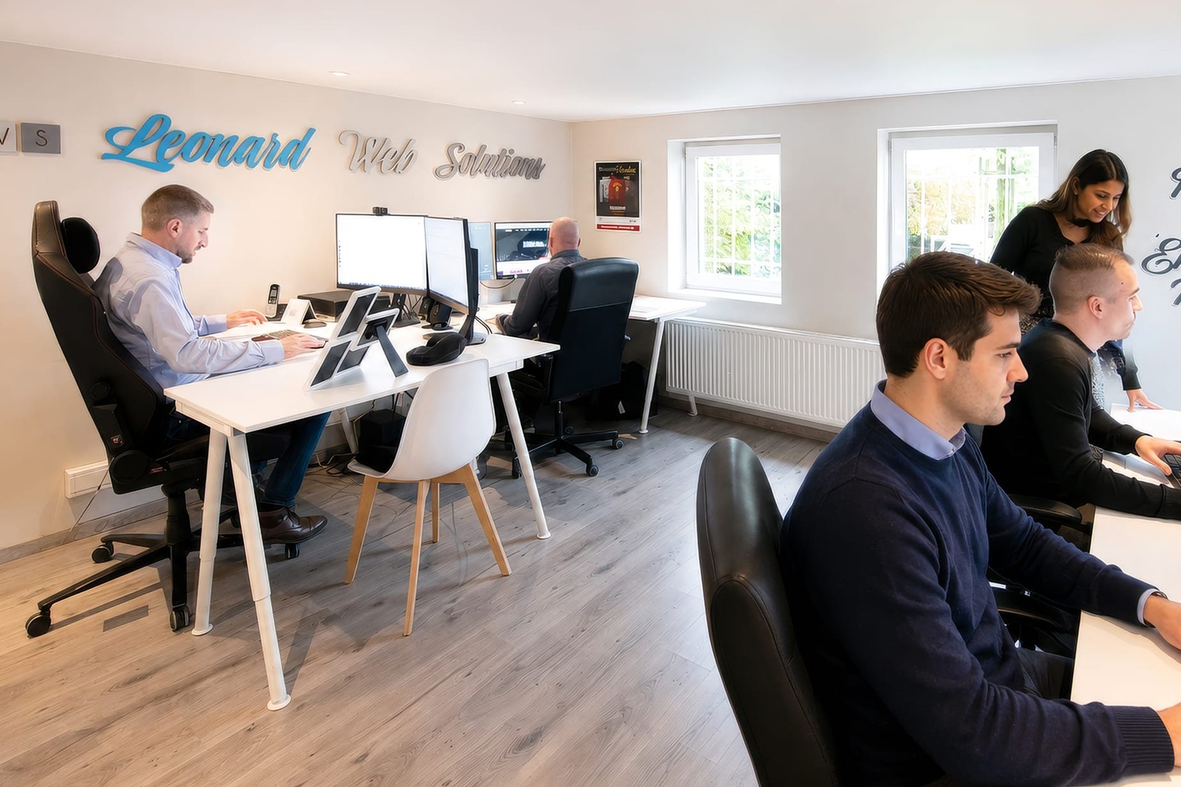 L'équipe de Leonard Web Solutions