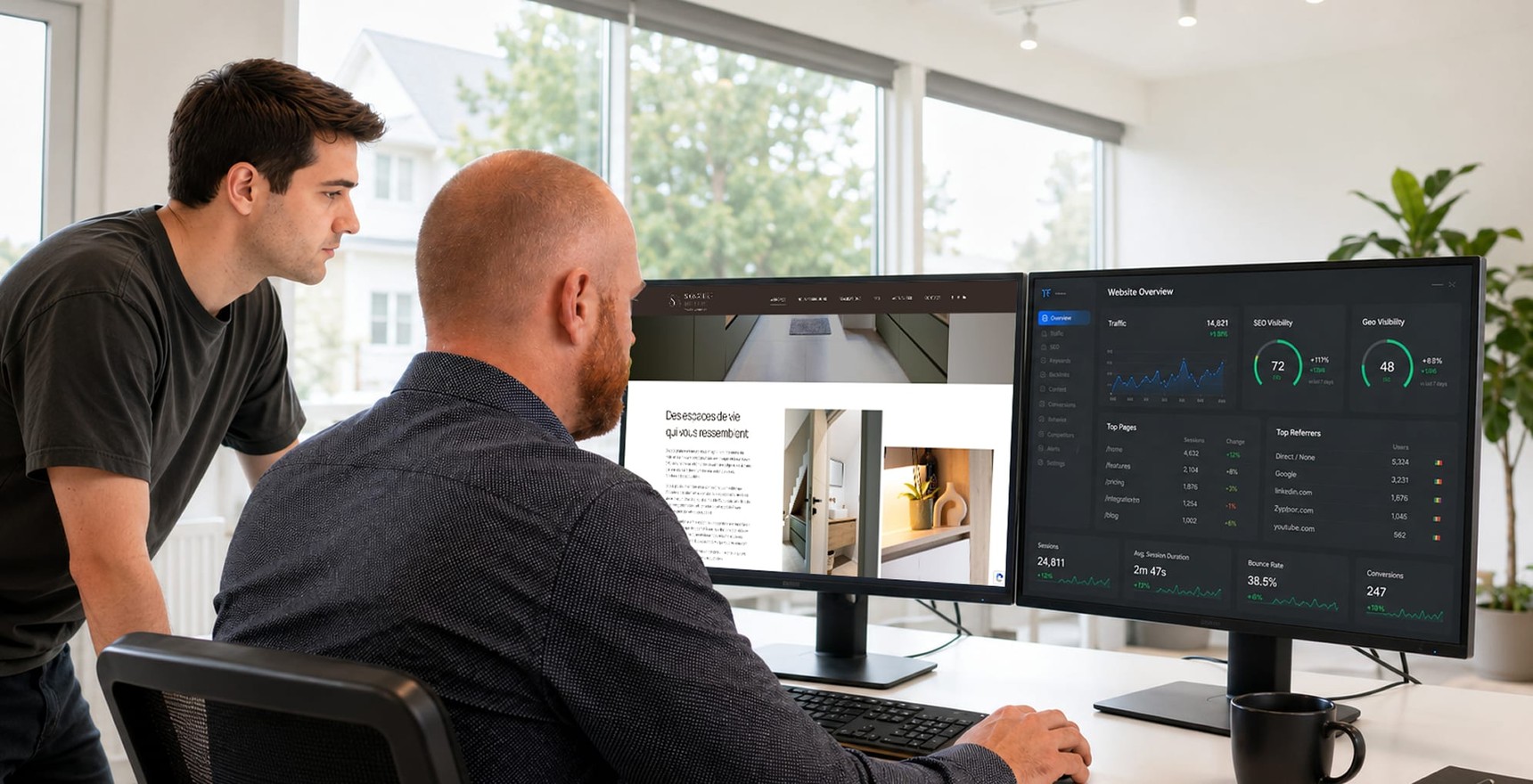 Illustration du service Audit site web & SEO : analyse complète | LWS Verviers