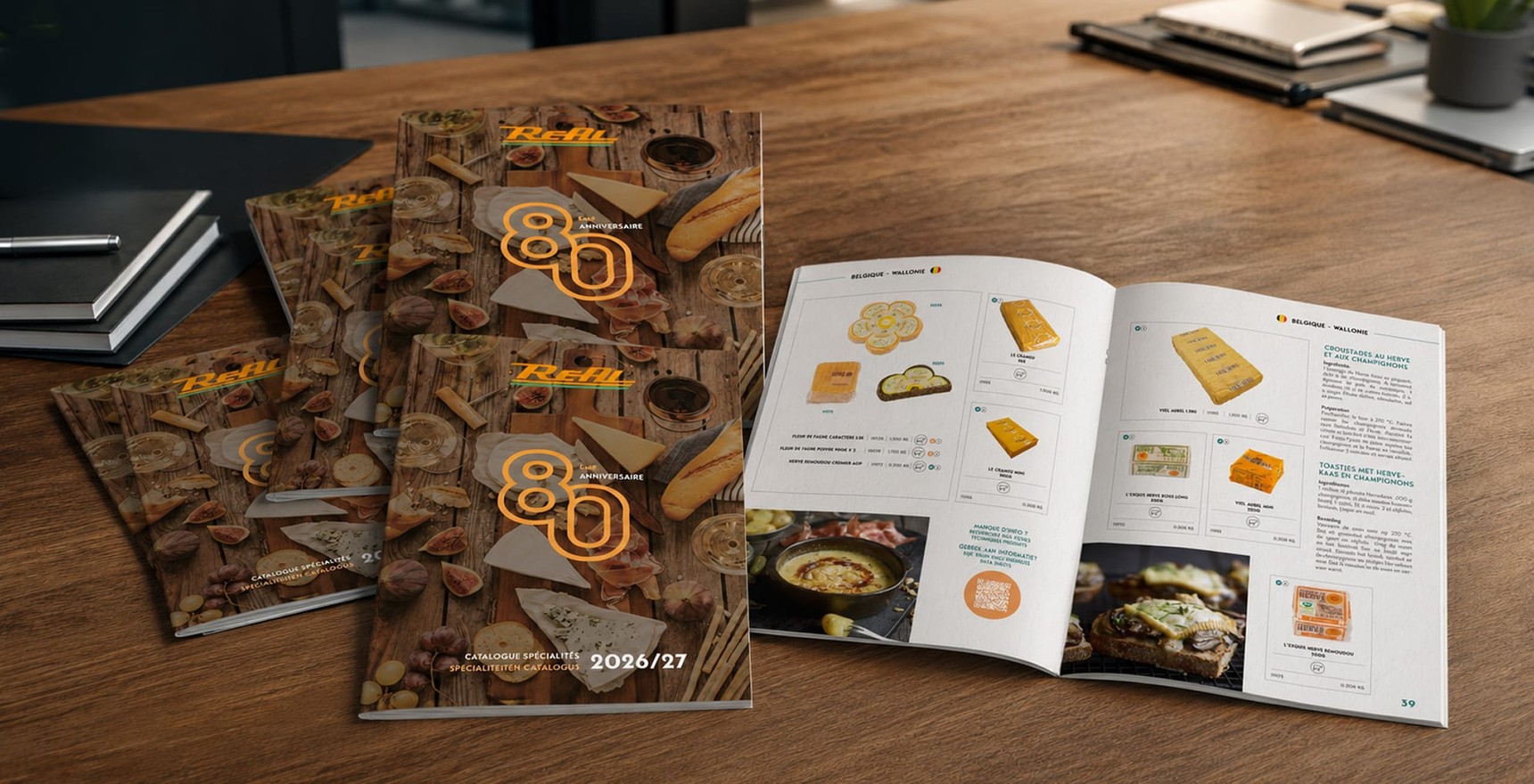 Illustration du service Graphisme print à Verviers : flyers & brochures | LWS