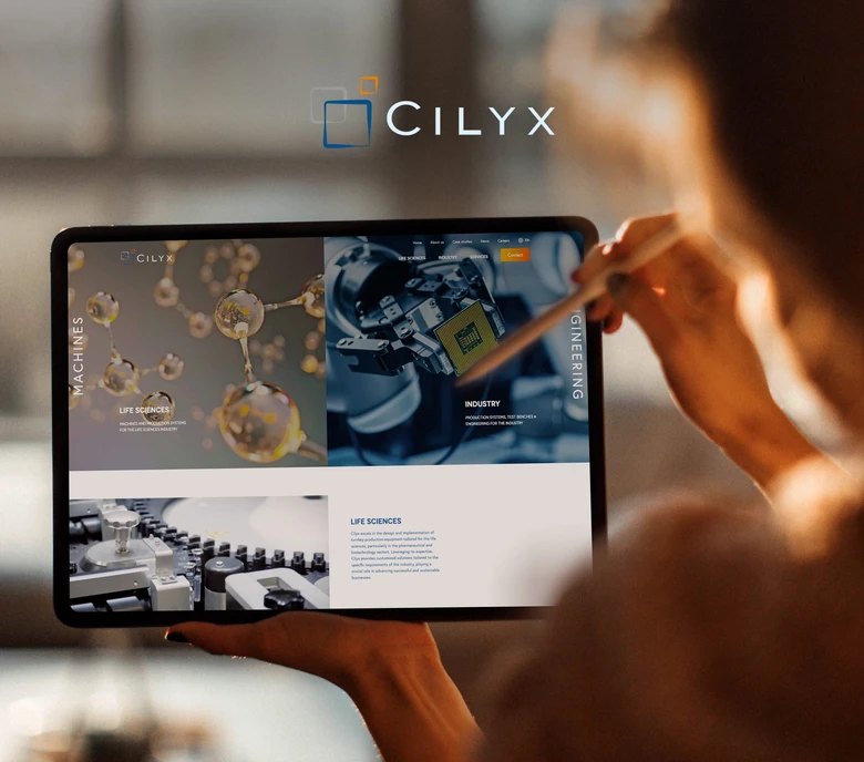 Cilyx — Réalisation du site Wordpress