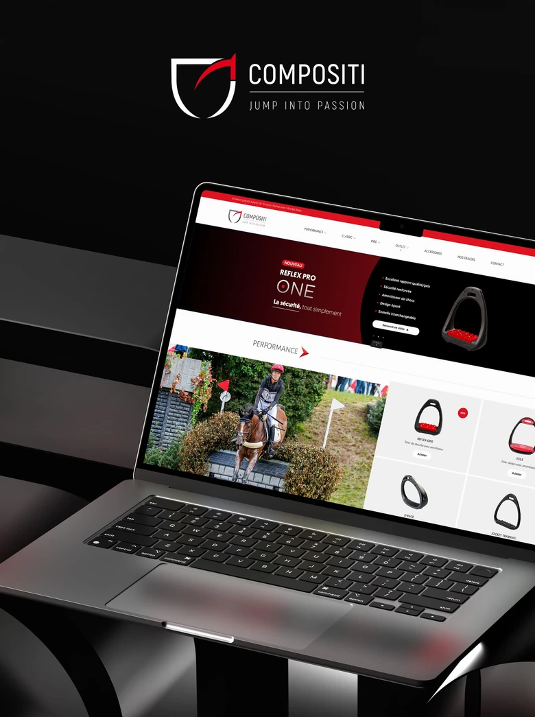 Compositi — Réalisation d'un site e-commerce.
