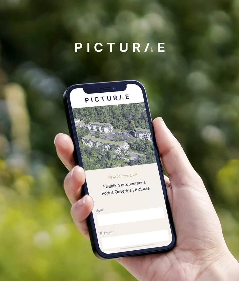 Picturae — Création d'une landing page.