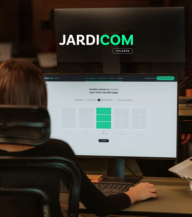 Jardicom — Interface de création de pdfs