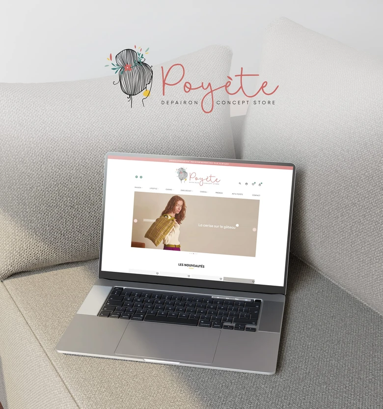 Poyète — Réalisation du site e-commerce