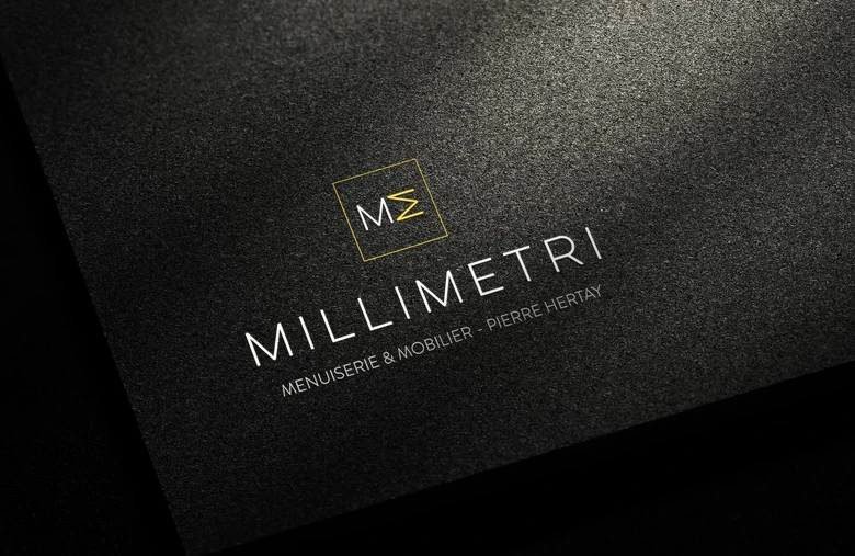 Millimetri — Création du logo et de l’identité visuelle.