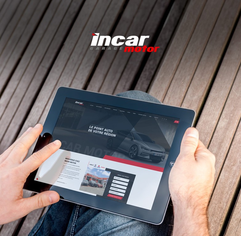 Incar Motor — Création d'un site vitrine sur-mesure.