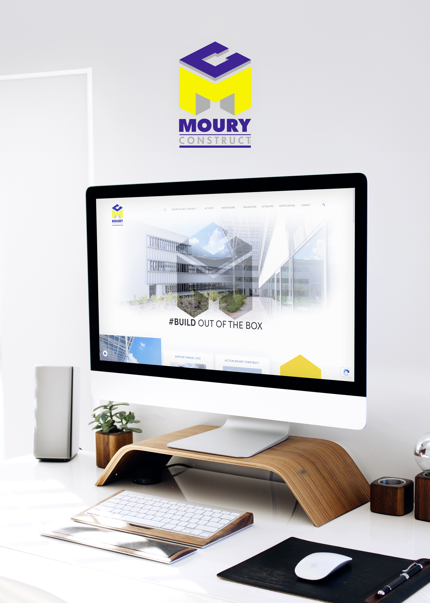 Moury Construct - LWS - Création du site internet