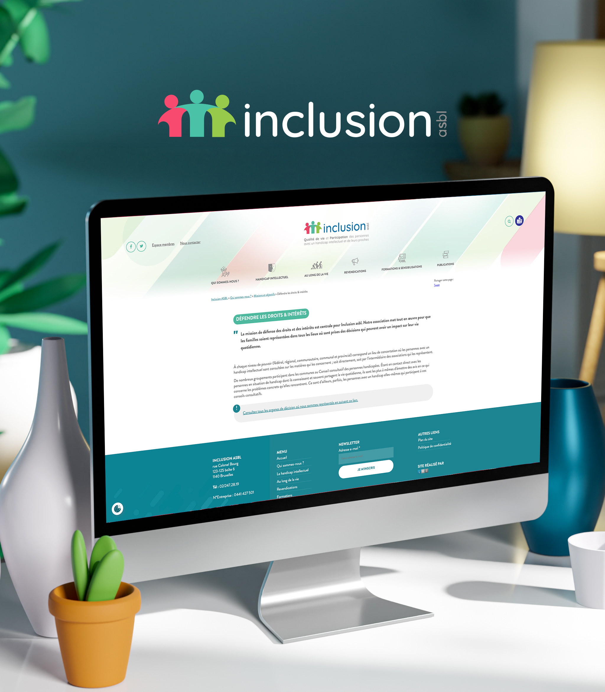 Inclusion asbl - LWS, Création de l'application mobile (Heusy)